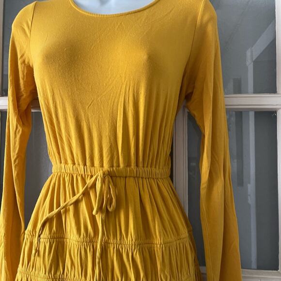 Anthropologie Ingrid Tiered-Ruffle Dress By Dolan - Picture 6 of 9